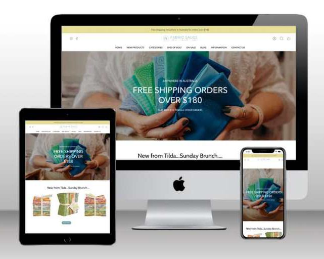 fabric-sauce Fabric Sauce ecommerce project